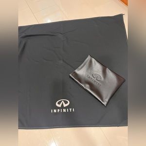 Infinite QX60-2013-2020 Black Rear Cargo Cover With Embroided Logo